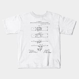 Shuttle for Sewing machine Vintage Patent Hand Drawing Kids T-Shirt